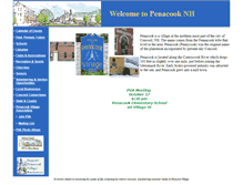 Tablet Screenshot of penacook.org